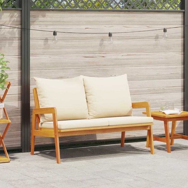 vidaXL Gartenbank Öl-Natur 115 x 65 x 71 cm Massivholz Akazie 4106457