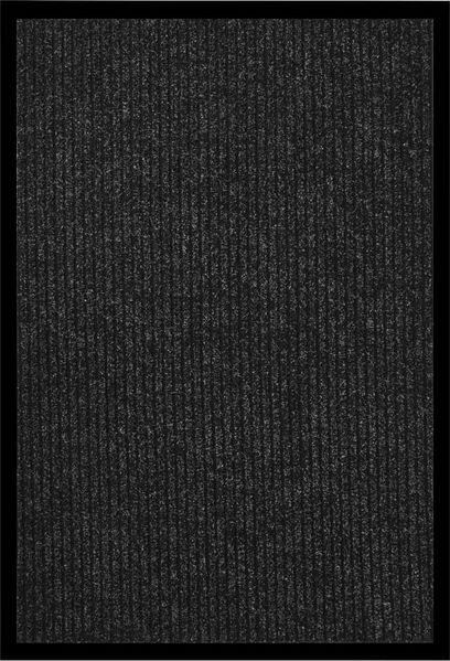 vidaXL Fußmatte Gestreift 80x120 cm Anthrazit 331609