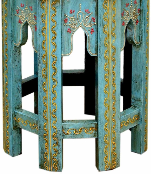Orientalische Beistelltische Saada Blau 2er Set Bild 14