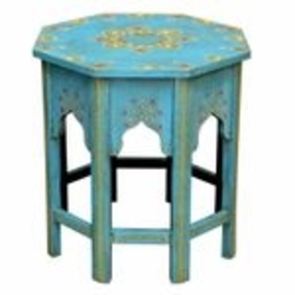 Orientalische Beistelltische Saada Blau 2er Set Bild 2