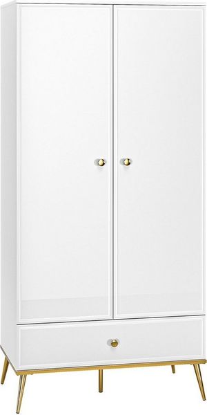 Marmex Möbel Kleiderschrank mit Schublade GOLDIN 01