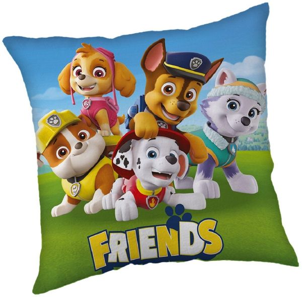 Paw Patrol Kopfkissen (1 Stück) Premium Dekokissen mit beidseitigem Digitaldruck
