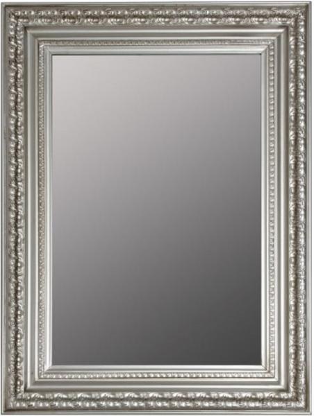 Casa Padrino Barock Wandspiegel Silber 62 x H. 82 cm - Handgefertigter Spiegel im Barockstil Bild 1