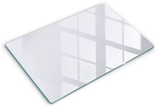 Tulup Schneidebrett Unifarben Schneideplatte Herdabdeckplatte Abdeckung Spritzschutz, Rechteckig 80x52 cm