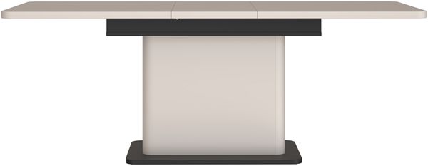 Kulissentisch >VODOL< (ausziehbar bis 200cm) in sand,schwarz - 160(200)x75,4x90cm (BxHxT) Bild 2