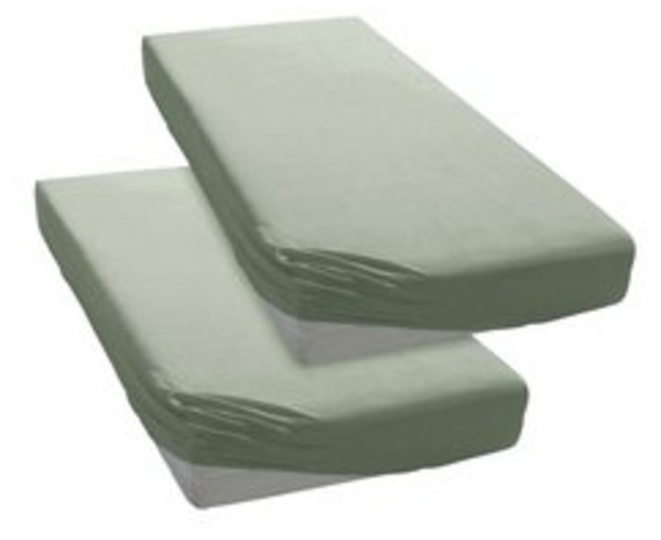 my home Spannbettlaken BLACKBERRY, Jersey, Gummizug: rundum, (2 Stück), Baumwolle, Matratzen bis 28 cm Höhe, Bettlaken, Spannbetttuch, Laken Bild 6