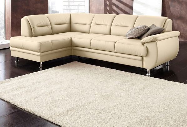 sit&more Ecksofa Mailand L-Form, wahlweise mit Bettfunktion