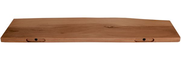 Steckboard mit Baumkante Wandregal Akazie massiv nussbaum lackiert 80 x 20 Amanda 136835380 Bild 4