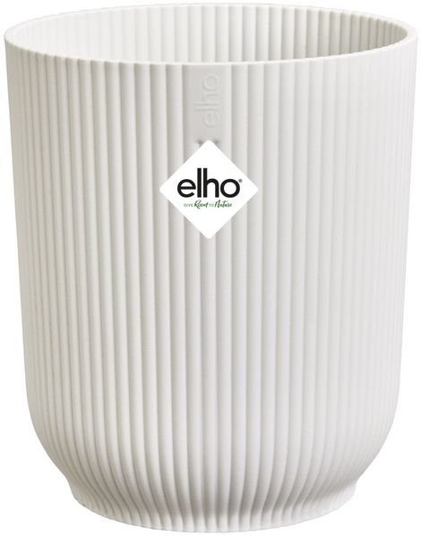 Elho Blumentopf Vibes Fold Orchidee Ø 13 x 15 cm seidenweiß