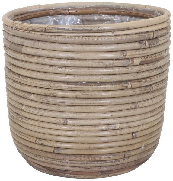 tegawo Übertopf aus Naturrattan