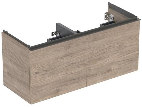 Unterschrank Acanto 2+2 Schubladen 120 cm Nussbaumholz