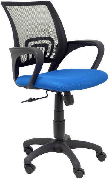 Piqueras y Crespo Vianos Bürostuhl, Akazienholz, Blau, Einheitsgröße