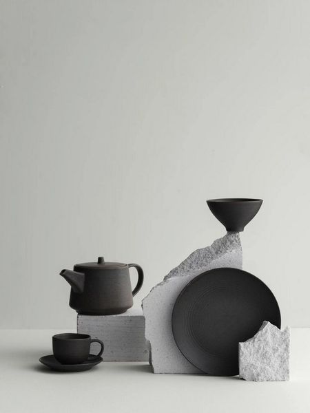 blomus Tasse -KUMI- Keramik Tasse: Japanische Tradition in edlen Farben, Steingut, 2er Set, Espressotasse, 60 ml, Designer, Hochwertig, Spülmaschinenfest