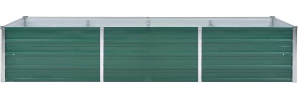 vidaXL Garten-Hochbeet Verzinkter Stahl 240x80x45 cm Grün 44843 Bild 3