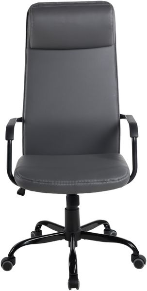 Chefsessel >Dayo< Wippmechanik, Sitzhöhenverstellung, dunkelgrau - 59x113x59cm (BxHxT)