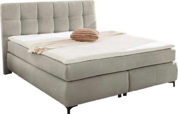 Jockenhöfer Gruppe Boxspringbett Beatrice erhältlich in 140 & 180cm Breite, 7-Zonen-TTFK-Matratzen und KS-Topper, verschiedene Härtegrade Bild 4