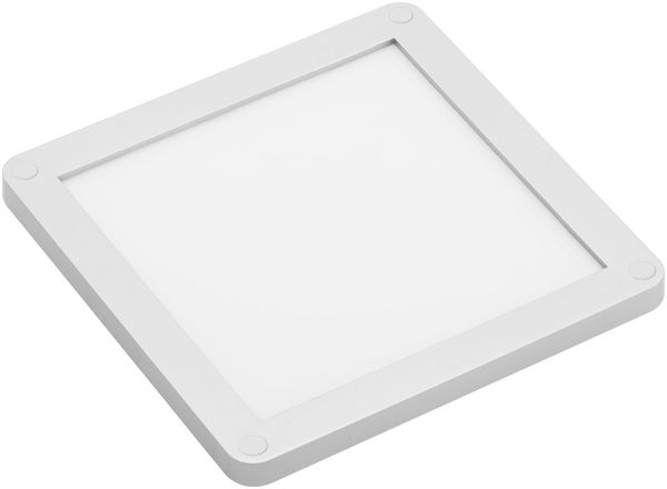 GTV LED Unterbauleuchte VEGAS DUO-COLOR, Möbelbeleuchtung Küche Schrank, 3,5 W, CCT 3000–6400 K, dimmbarer Farbwechsel, Milchabdeckung, 2 m Kabel, Mini AMP Anschluss
