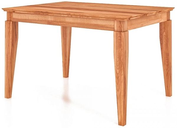Esstisch Sydo aus Kernbuche massiv 90x100x77 cm mit Holzbeinen
