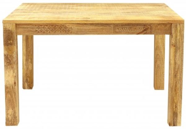 Esstisch Manu 120x90 aus Mangoholz Bild 2