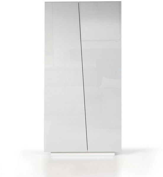Home affaire Aktenschrank Vega, Mehrzweckschrank, Büroschrank, mit 2 Türen & verstellbaren Einlegeböden, Höhe 86 oder 166 cm, Made in Italy