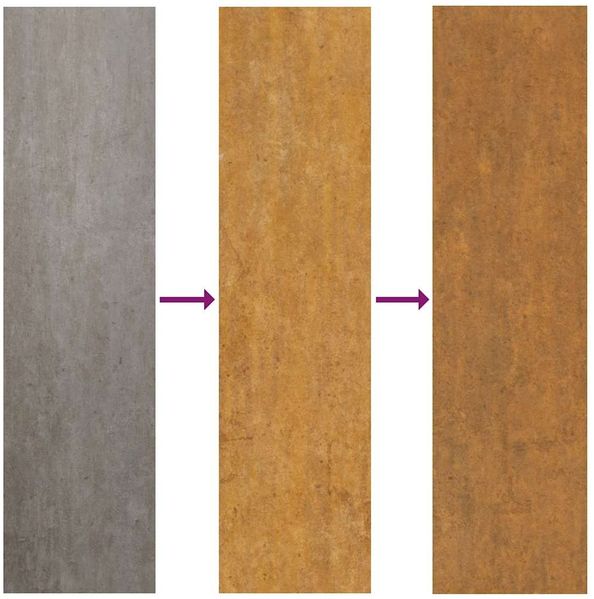 vidaXL Gartentor 100x200 cm Cortenstahl Baumdesign 153219 Bild 6