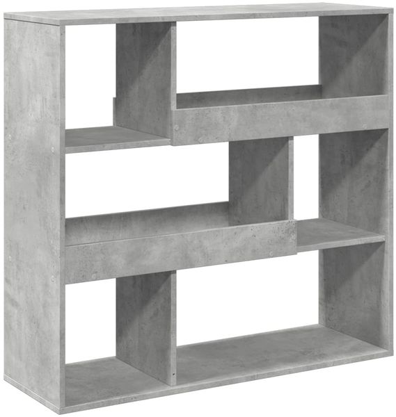 Bücherregal | Standregal Betongrau 100x33x94,5 cm