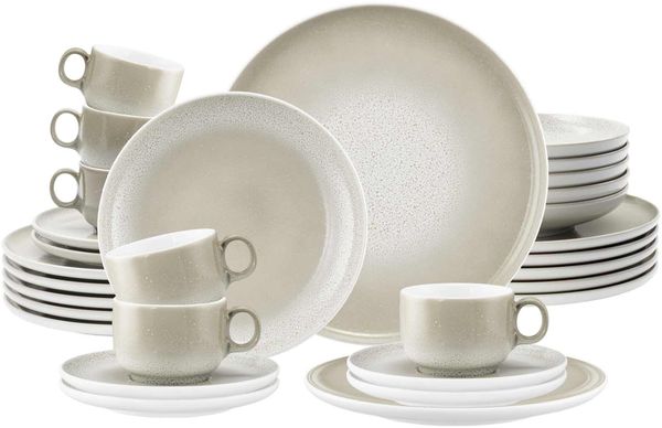 Seltmann Weiden Sento Home Kombiservice 30-teilig - Aura cream