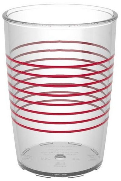 Ornamin Schnabelbecher mit Antirutsch-Trick Blume/Ringe mit Schnabelaufsatz/Trinkaufsatz, 1-tlg, SAN, Trinkhilfe l Alltagshilfe l BPA-frei l Made in Germany