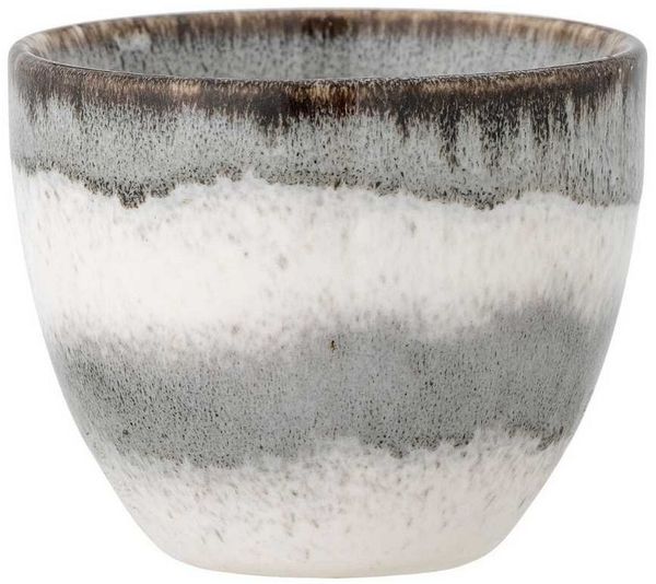 Bloomingville Becher Bloomingville Becher PAULA KLEIN Grau Weiß