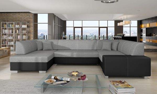 Wohnideebilder Havana Grau Ecksofas & Eckcouches Hv36