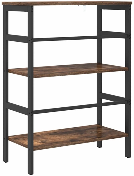 vidaXL Bücherregal Geräucherte Eiche 60 x 29,5 x 81 cm Holzwerkstoff 883918 Bild 6