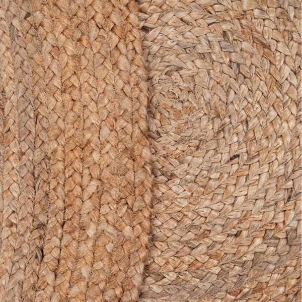 Paco Home Teppich Viborg 593, rund, Höhe: 13 mm, Jute, Modern, Boho, Ethno, Handgefertigter Natur-Teppich Bild 2