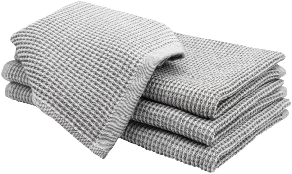 ZOLLNER Geschirrtuch, (Spar-Set, 4-tlg), 50 x 70 cm, 100% Baumwolle, vom Hotelwäschespezialisten