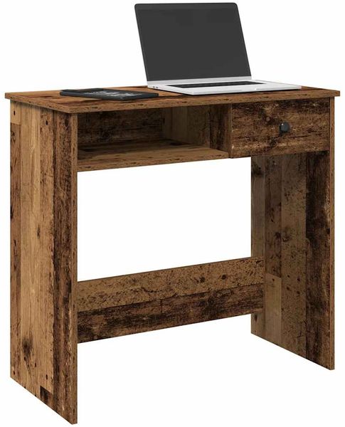 vidaXL Schreibtisch Altholz-Optik 80x40x75 cm Holzwerkstoff 860479
