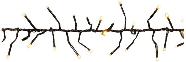 Coen Bakker Deco BV LED-Lichterkette Treecluster, Cluster für Außen 10m 768 LED warmweiß Timer Dimmer