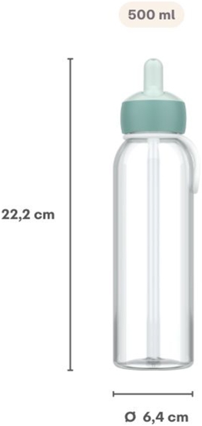 Mepal CAMPUS Wasserflasche Flip-Up 500 ml Cool Pink (2025) Bild 4