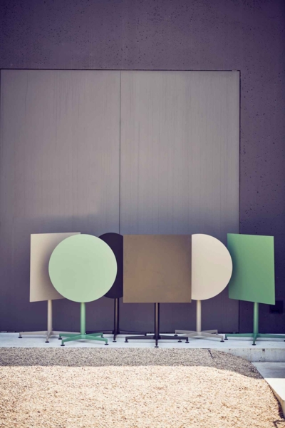 Klapptisch Fiam Vega Rund weiß Bild 5