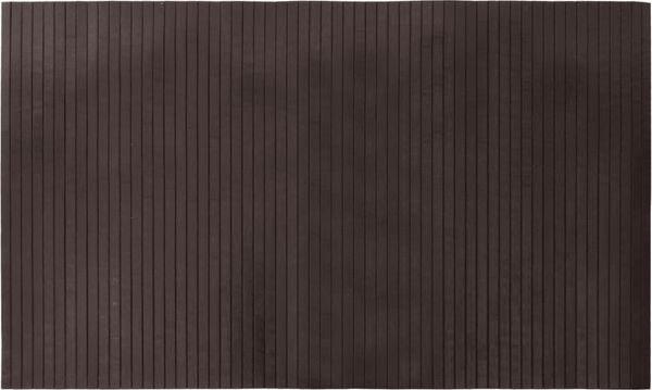 vidaXL Teppich Rechteckig Dunkelbraun 60x100 cm Bambus 376713 Bild 2