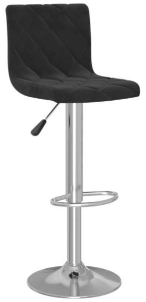 vidaXL Barhocker 2 Stk. Schwarz Samt [333684]