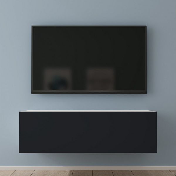 Mai & Mai Lowboard TV-Board TV-Schrank Fernsehschrank Hängend Fernsehtisch H:30cm Holz