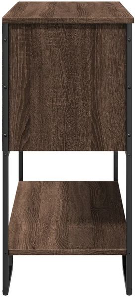 vidaXL Konsolentisch Braun Eichen-Optik 100x35x74,5 cm Holzwerkstoff 848538 Bild 6