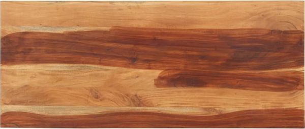 vidaXL Tischplatte 140x60x(2,5-2,7) cm Massivholz Akazie 327515