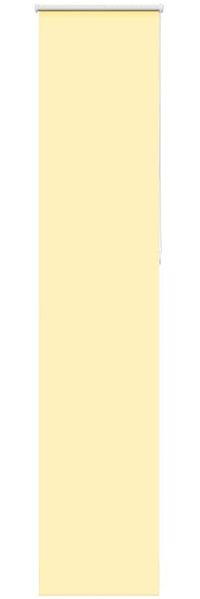 vidaXL Verdunkelungsrollo Gelb 50x210 cm Stoffbreite 45,7 cm Polyester 4012080
