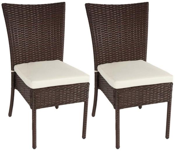 MCW Gartenstuhl MCW-G19-S (Set, 2 St), 2er-Set, Wasserabweisende Bezüge, BSCI-Sozialstandards geprüft