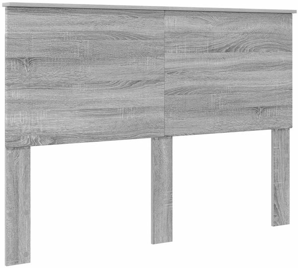 vidaXL Bettrahmen Graues Sonoma 160 x 200 cm Ingenieurs Holz 3409445 Bild 7