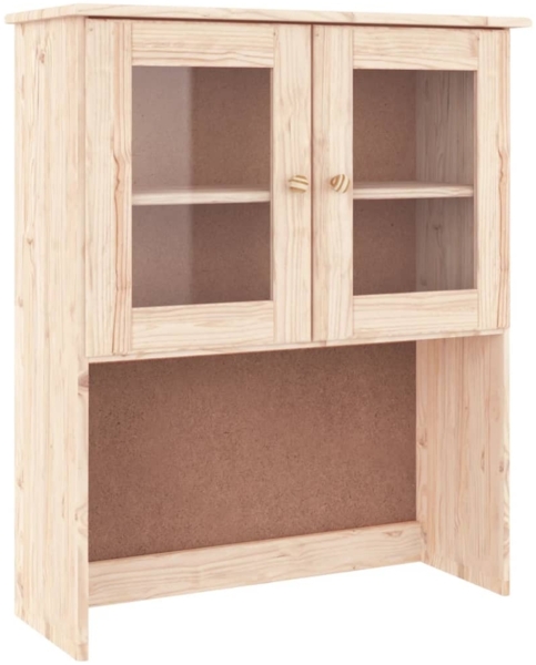 vidaXL Sideboard-Aufsatz ALTA 77x30x92 cm Massivholz Kiefer 353945