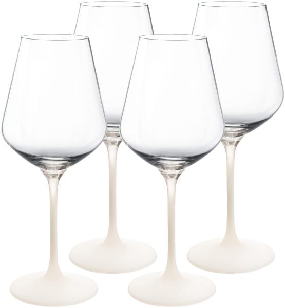 Villeroy & Boch Manufacture Rock Blanc Rotweinkelch 470 ml 4er Set