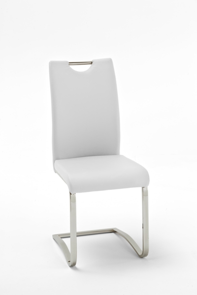 4er-Set Schwingstuhl 'Köln' - Kunstleder Cappuccino Bild 8