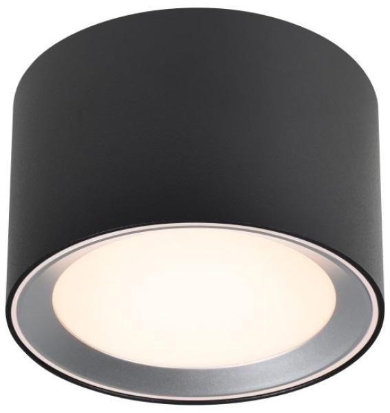 Nordlux Landon 8 LED Badleuchte 6,5W IP44 Schwarz warmweiss