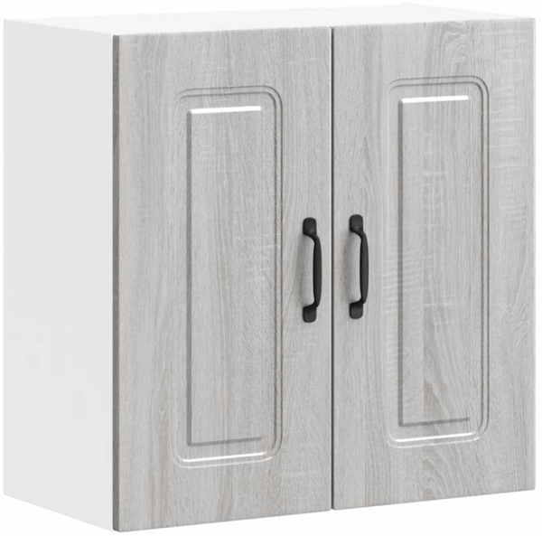 vidaXL Küchen-Hängeschrank Kalmar Grau Sonoma Holzwerkstoff 853583
